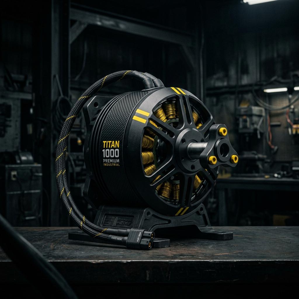 Titan 1000 Premium Industrial Motor